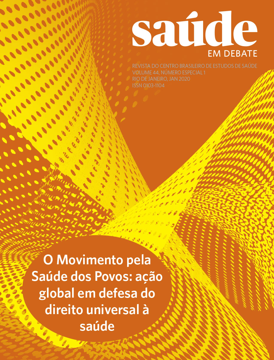 Saúde em Debate v. 44, n. especial 1, JAN. 2020