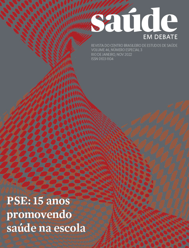 Saúde em Debate v. 46, n. especial 3, nov. 2022 - PSE: 15 anos promovendo saúde na escola